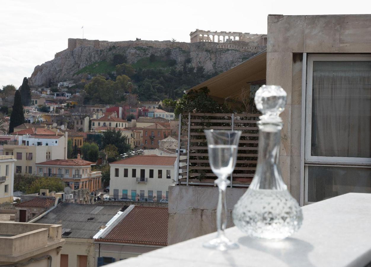 Ferienwohnung Ermou Monastiraki View Acropolis W Jacuzzi Athen Exterior foto